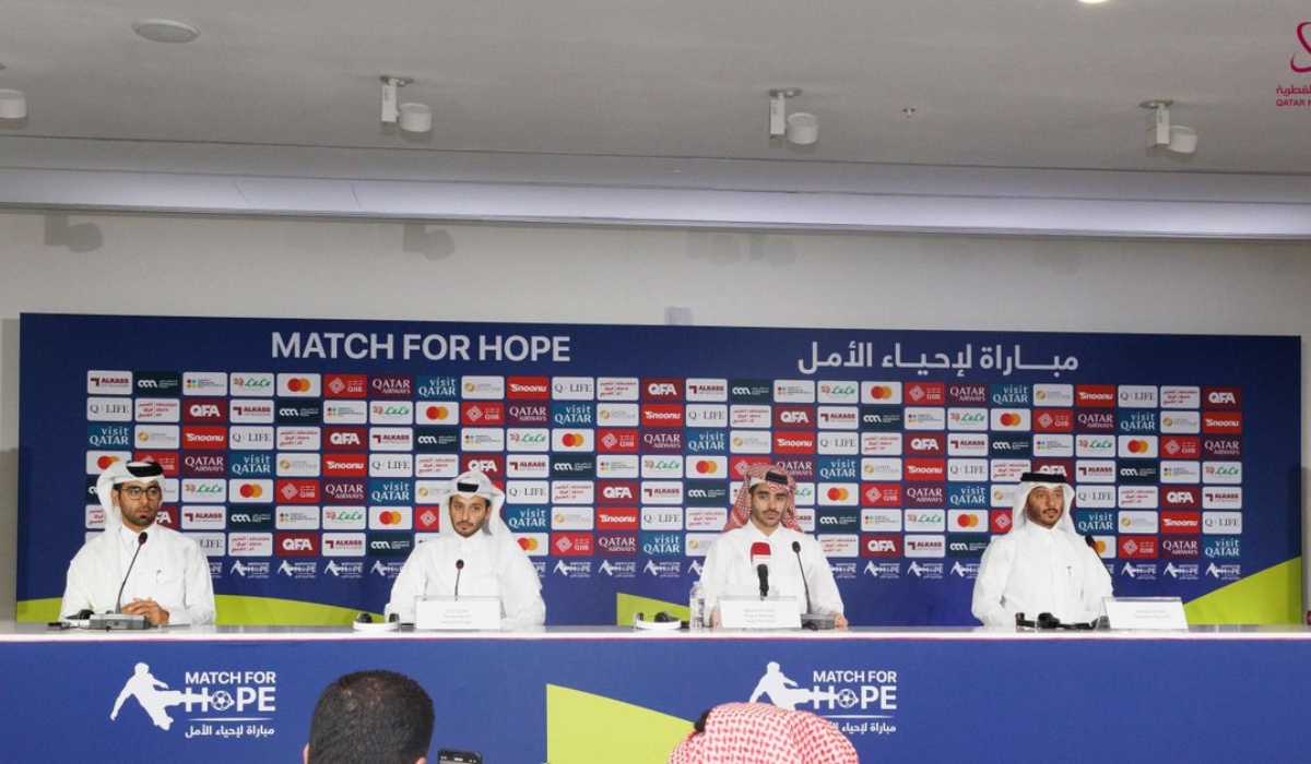 Ahmed Bin Ali Stadium to Host 'Match for Hope' Football Event